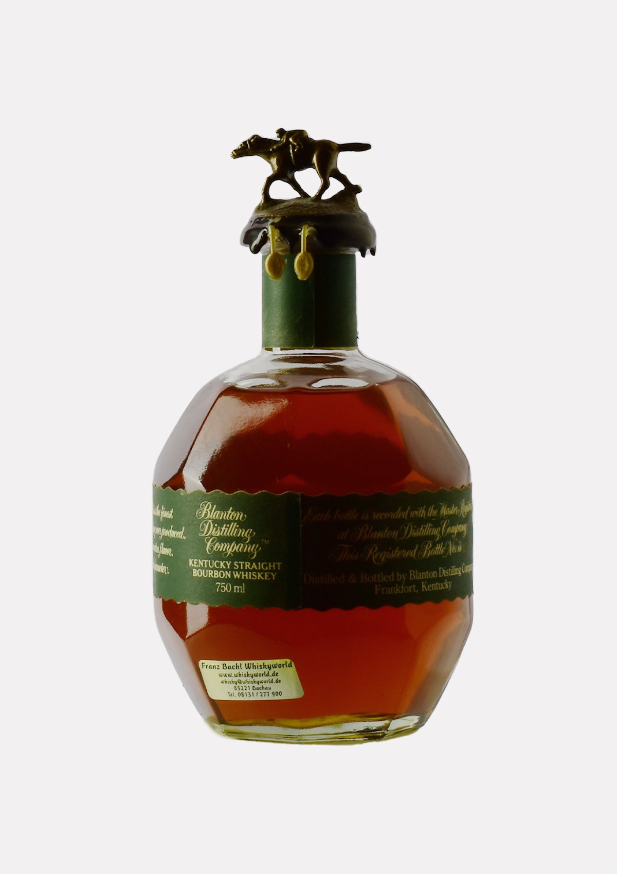 Blanton`s Single Barrel Special Reserve B:18.13.2000/ BN:16