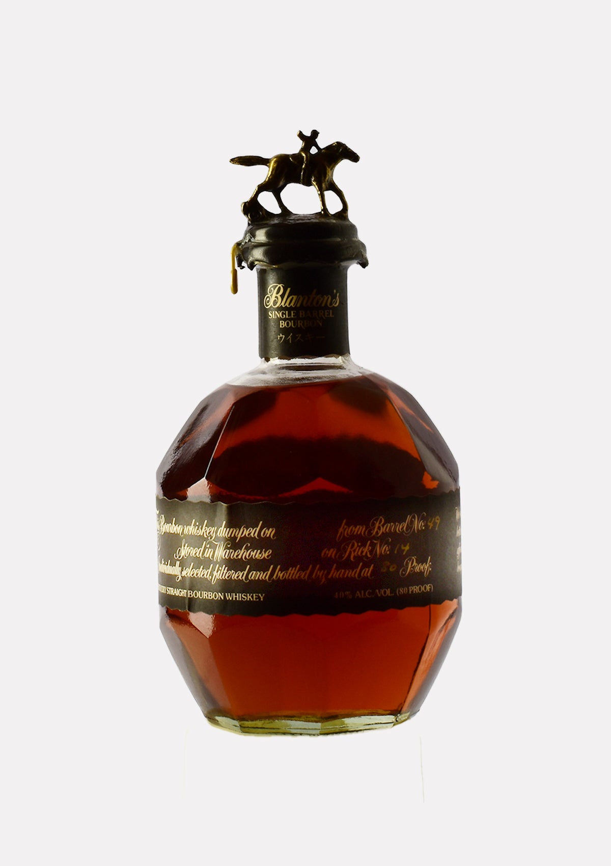 Blanton`s Single Barrel Special Reserve B:9.15.2006/ BN:49 „S“