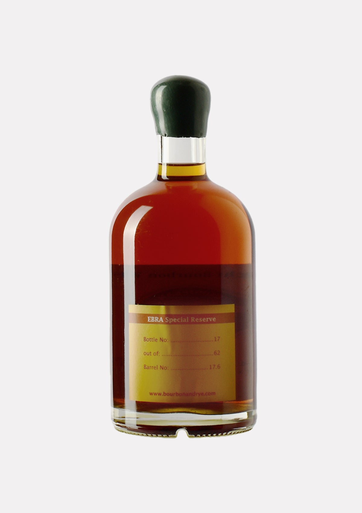 EBRA Straight Bourbon Whiskey 17.6
