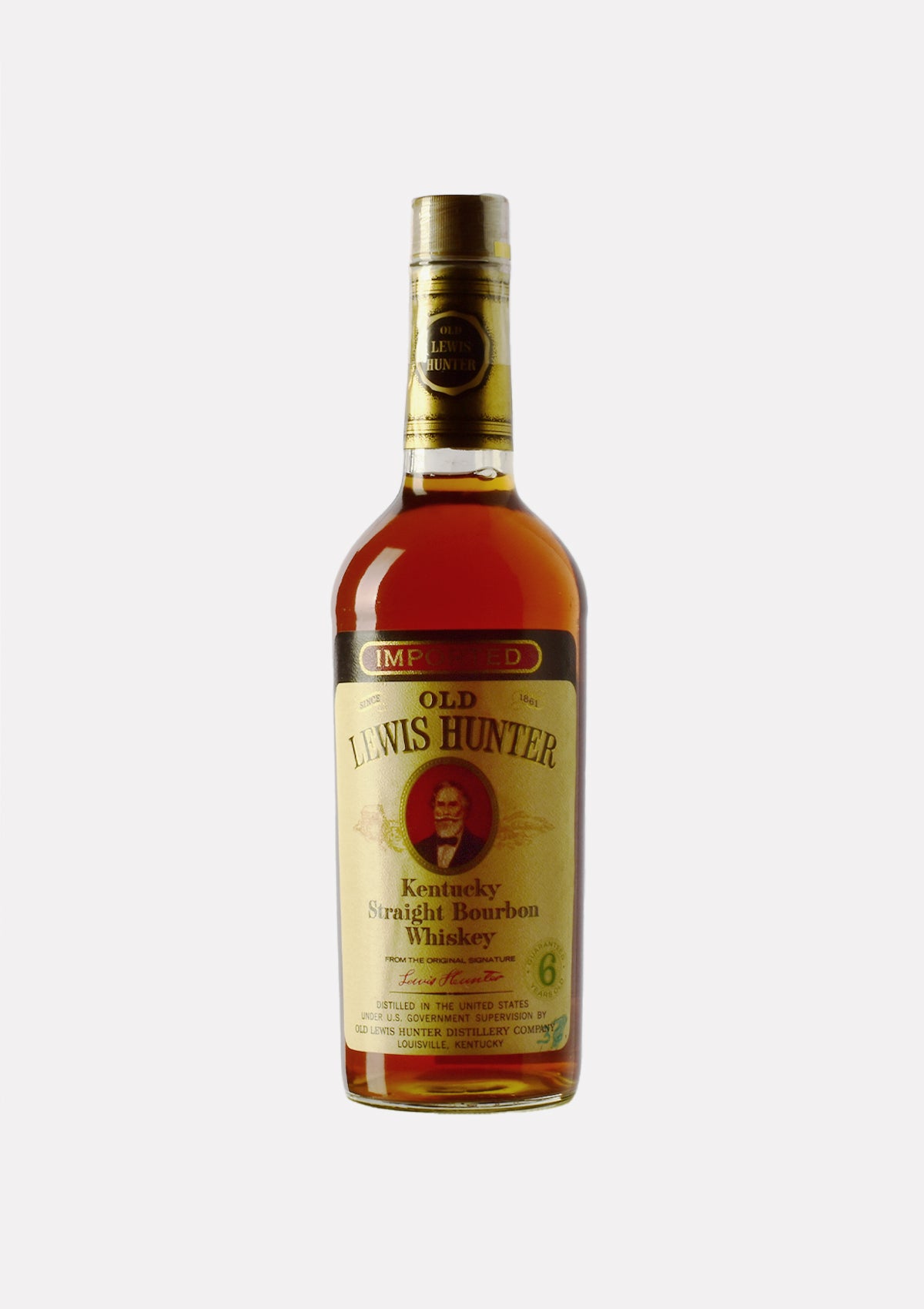 Old Lewis Hunter Kentucky Straight Bourbon Whiskey 6 Jahre