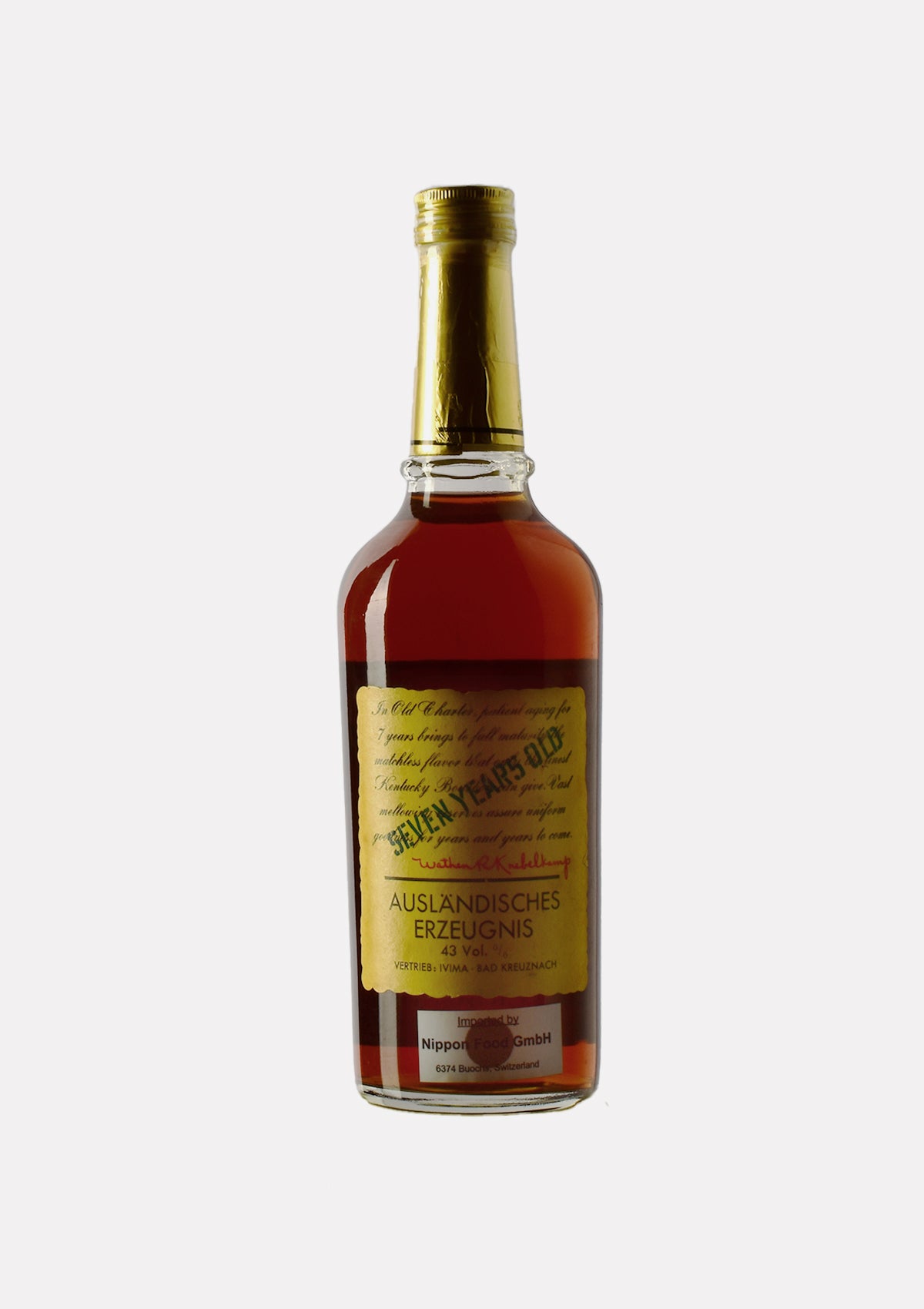 Old Charter Kentucky Straight Bourbon 7 Jahre