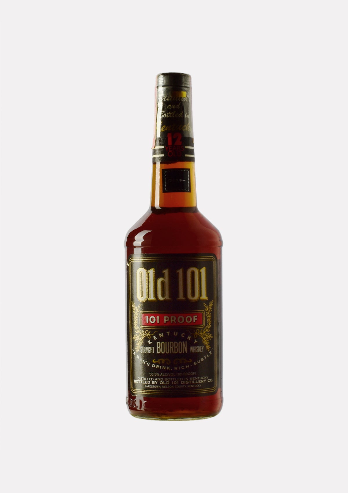 Old 101 Kentucky Straight Bourbon Whiskey 12 Jahre