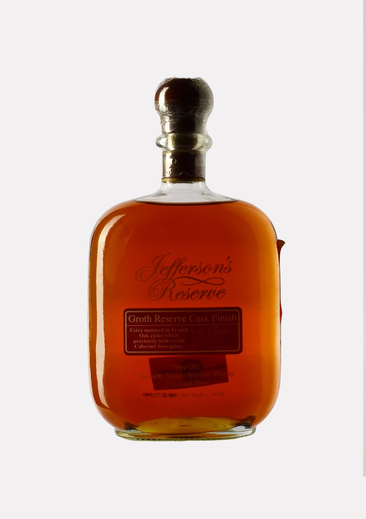 Jefferson's Reserve Groth Reserve Cask Finish