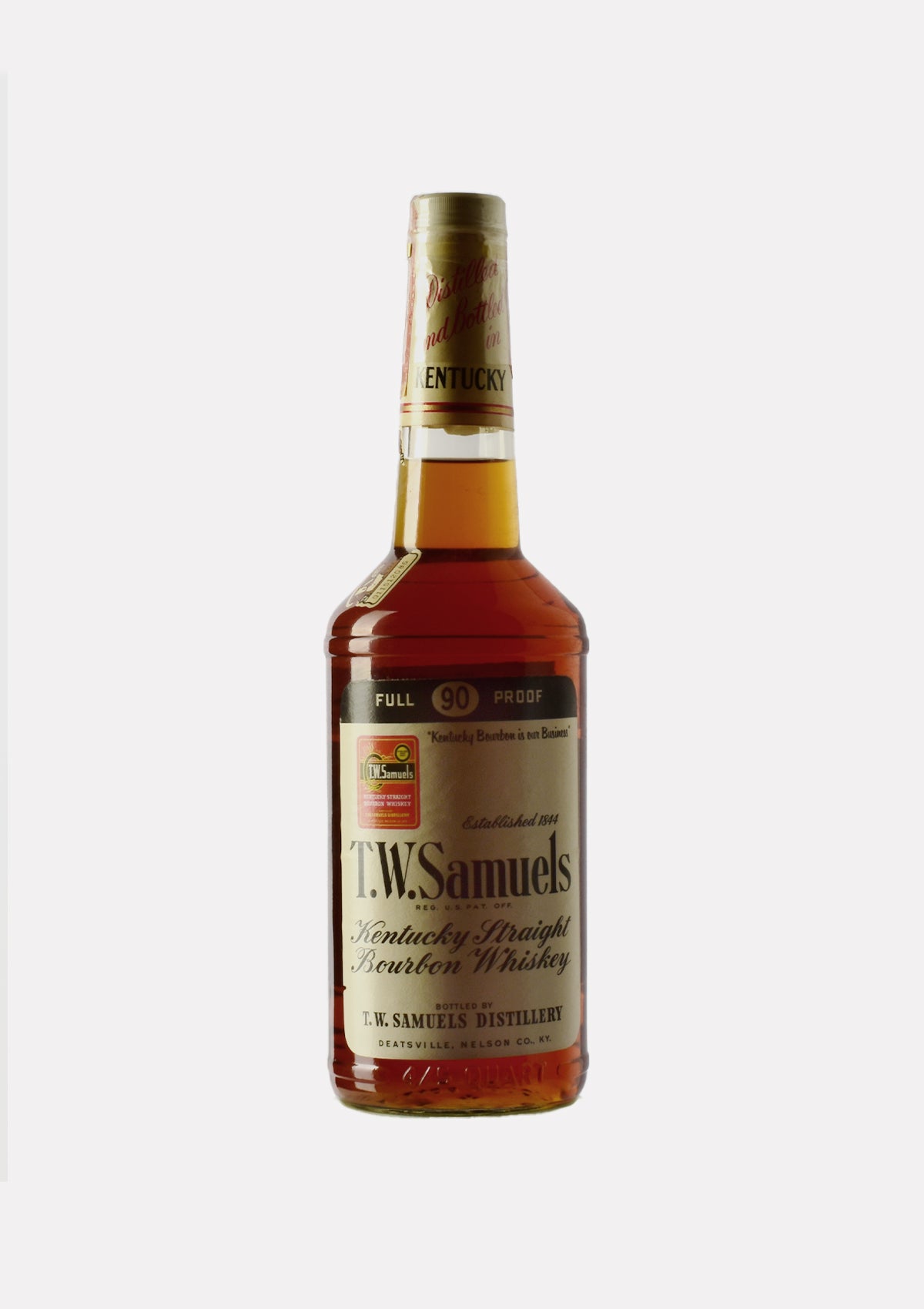 T.W. Samuels Kentucky Straight Bourbon Whiskey