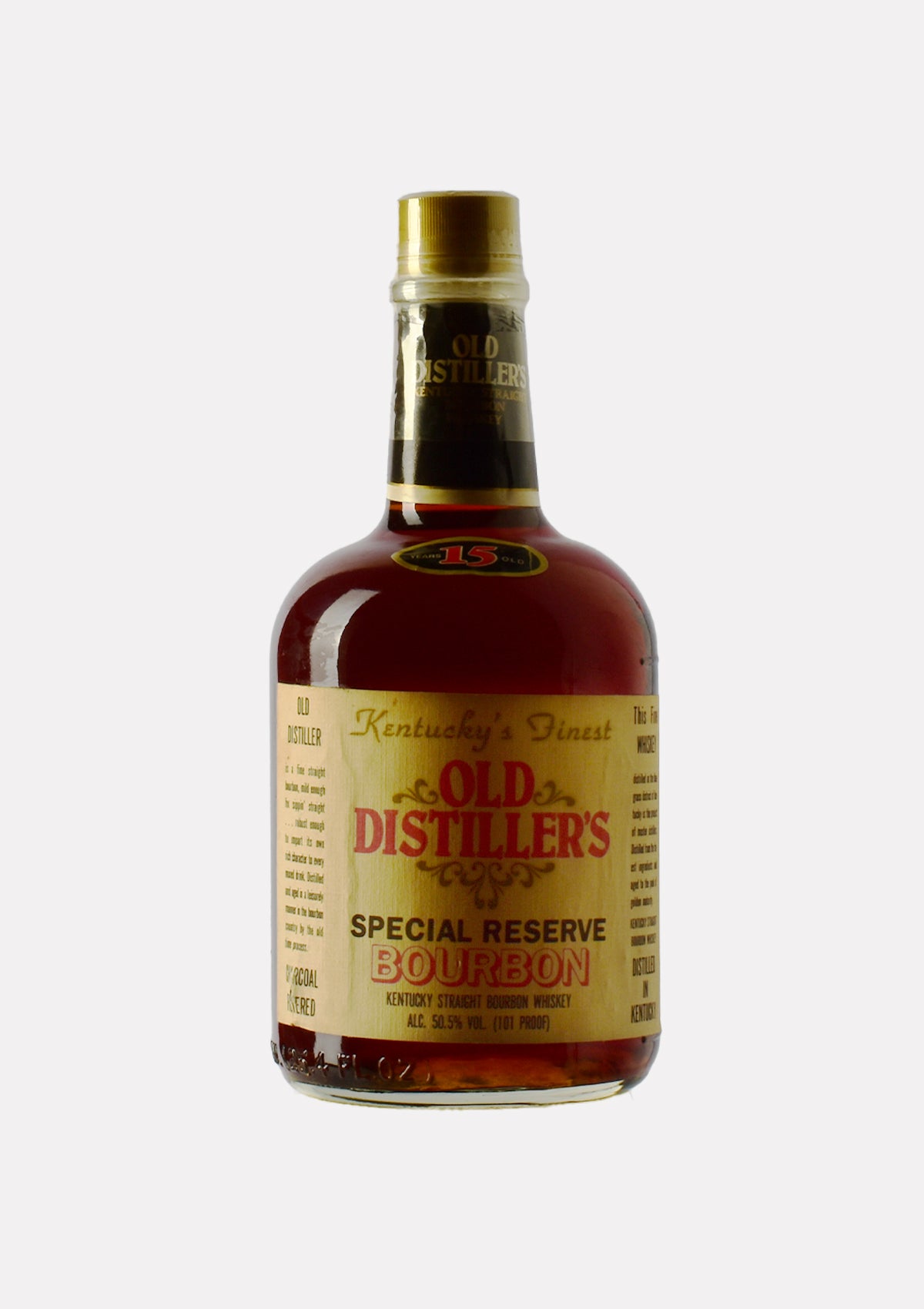 Old Distiller`s Special Reserve Bourbon 15 Jahre