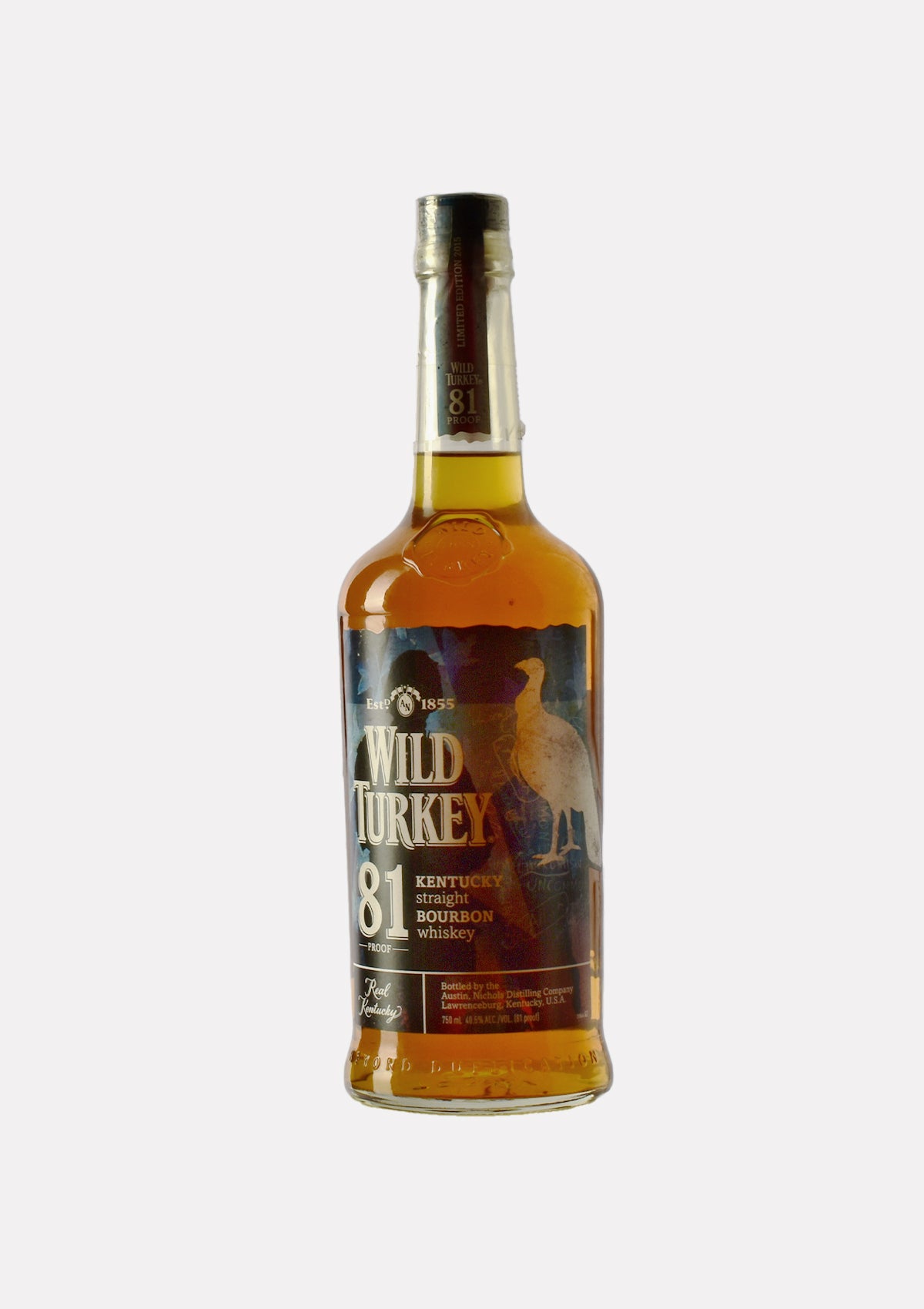 WIld Turkey 81 Kentucky Straight Bourbon