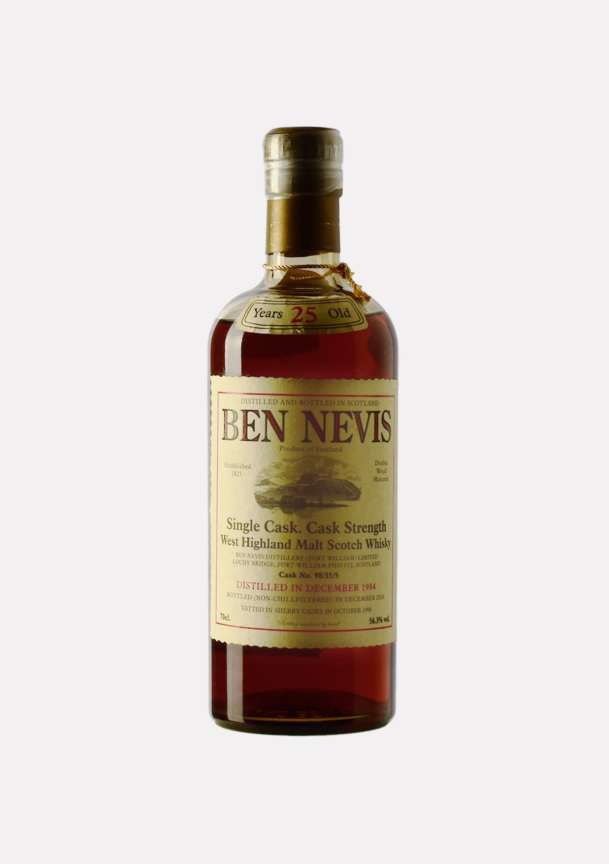 Ben Nevis 25 years