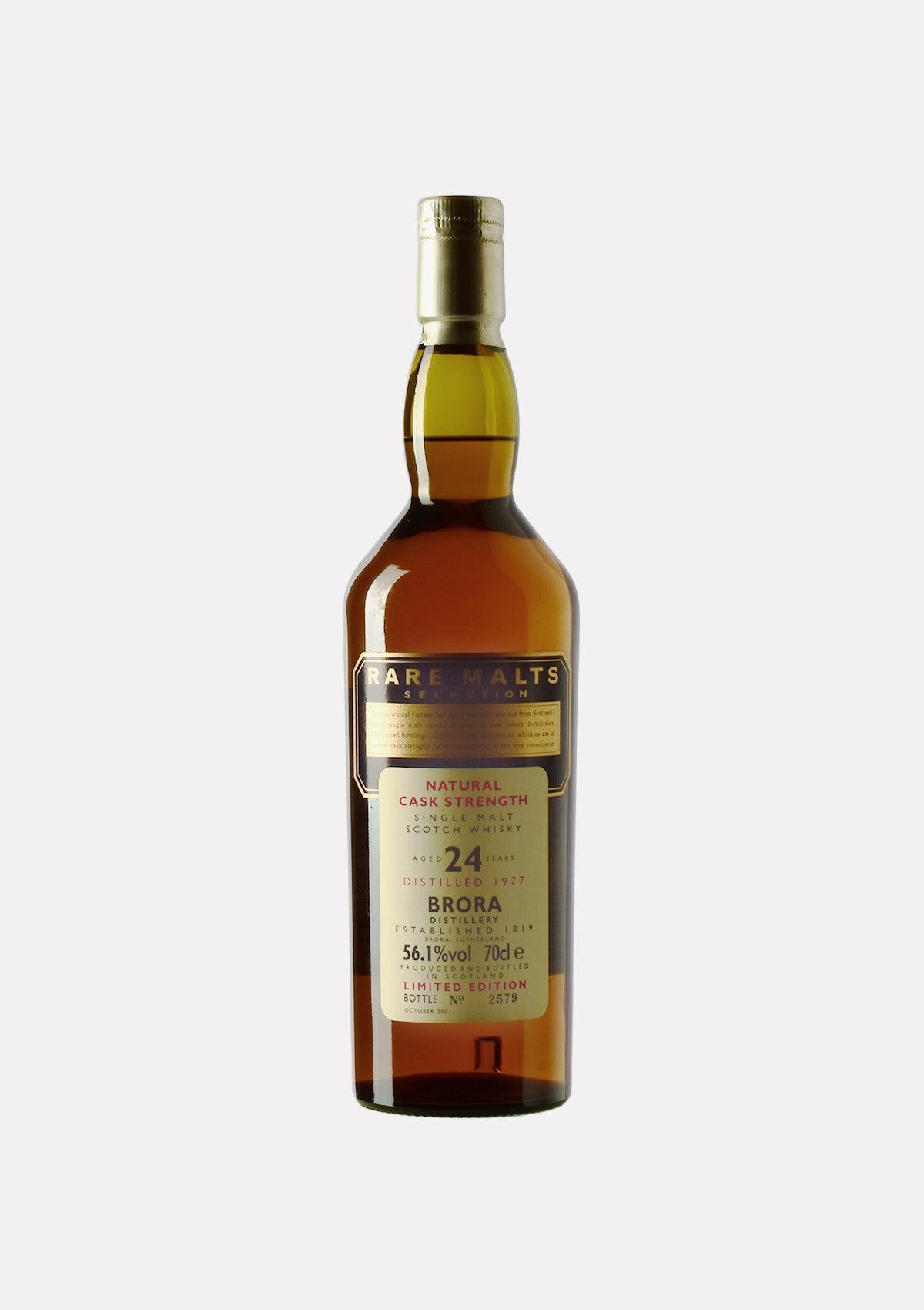 Brora 24 Jahre Old Rare Malts 1977